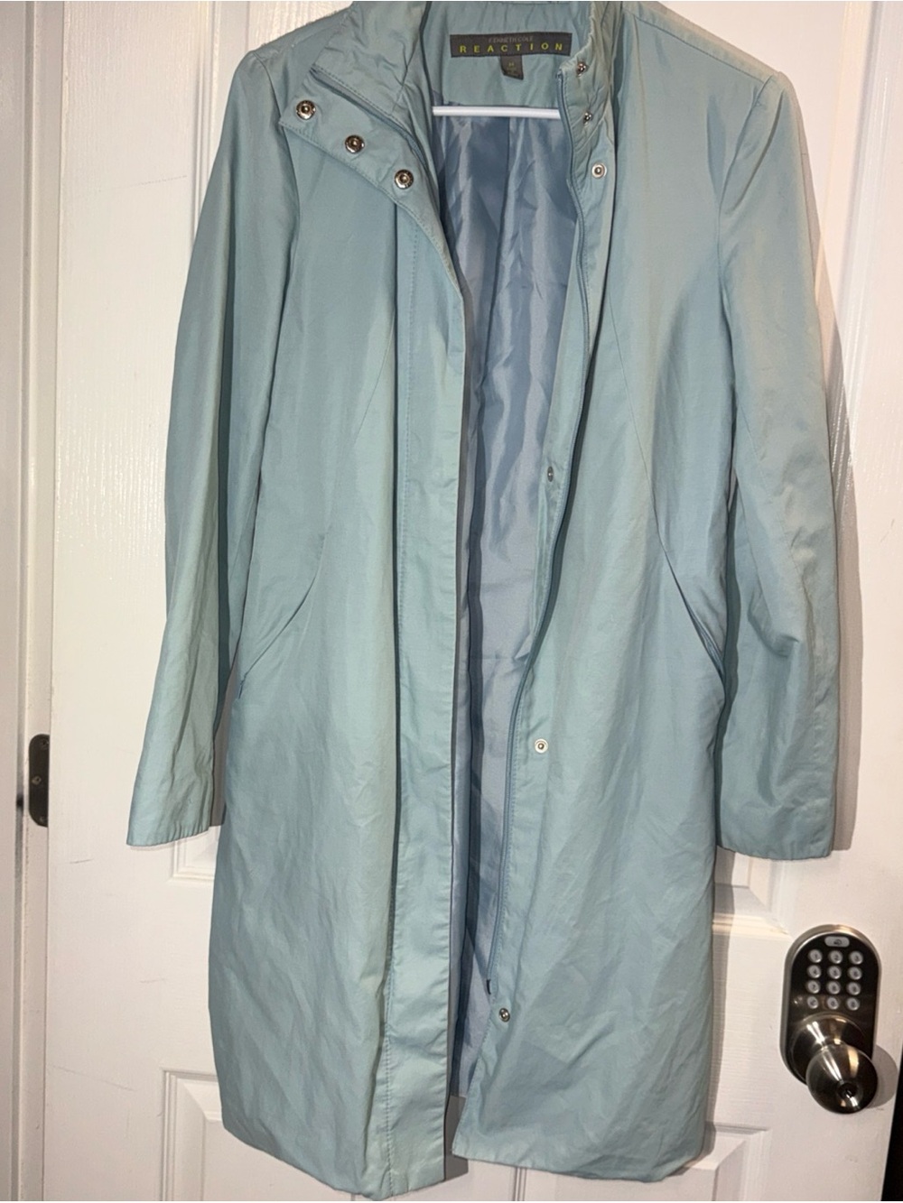 Kenneth Cole Reaction Light Aqua Coat
